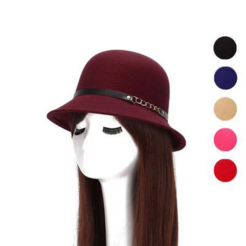 Новинка 2021 осенне зимняя шерстяная фетровая Кепка мужские женские шляпы модные
