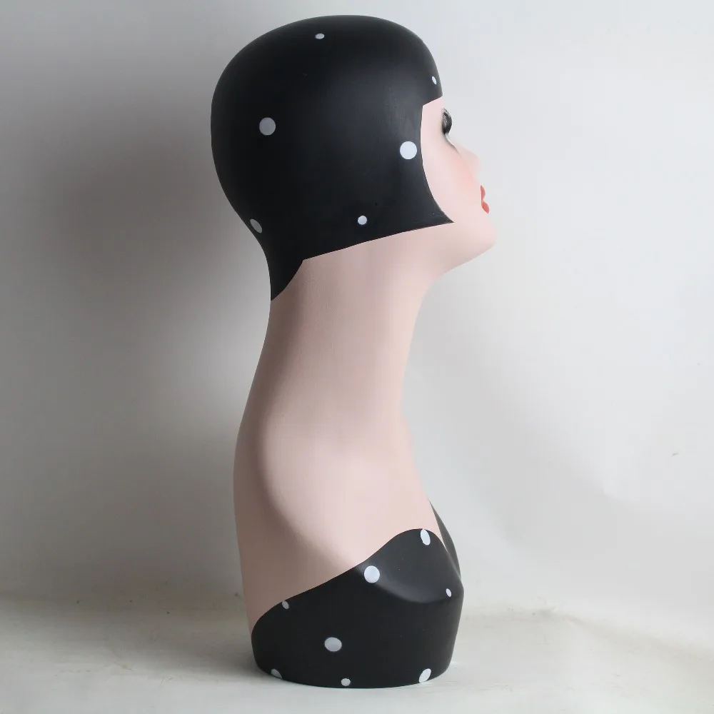 Витрина для сережек манекена в винтажном стиле с макияжем|mannequin head vintage|display mannequin