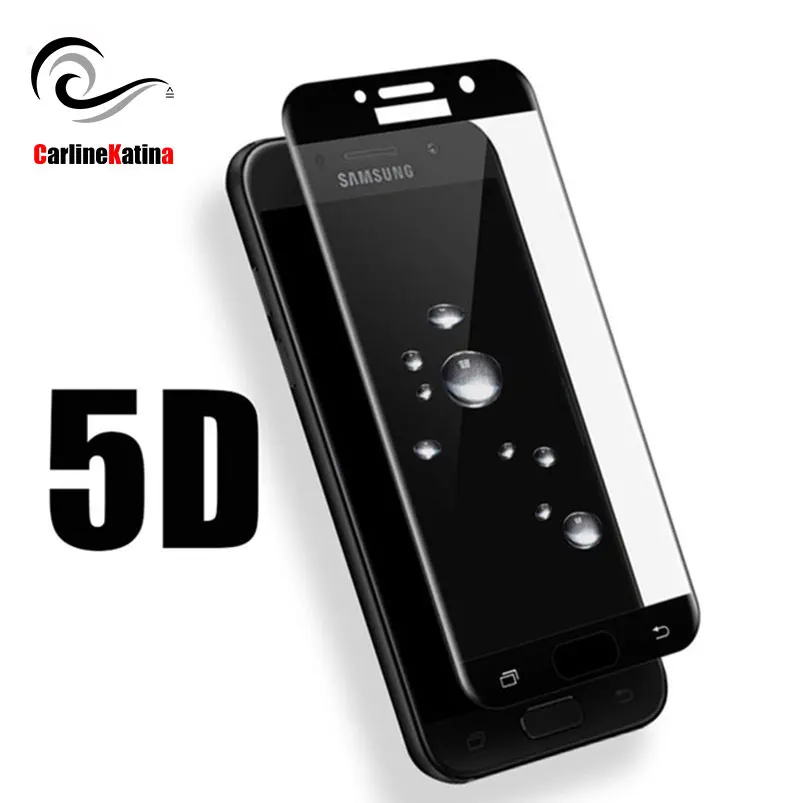 5D закаленное стекло для Samsung Galaxy A8 A3 A5 A7 J3 J5 J7 Pro Prime Max 2017 2018 защита экрана полное