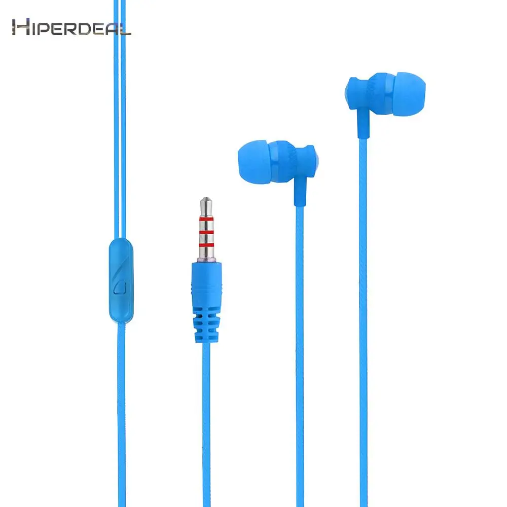 HIPERDEAL Универсальный In Ear3.5mm стерео наушники гарнитура с микрофоном для сотового