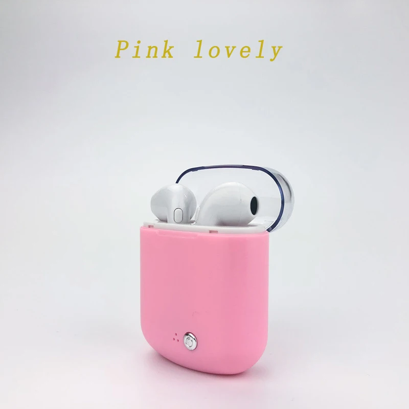

Smart Bluetooth headphone Bilateral stereo mini music sport headset polymer lithium battery super capacitor voice tips earphone