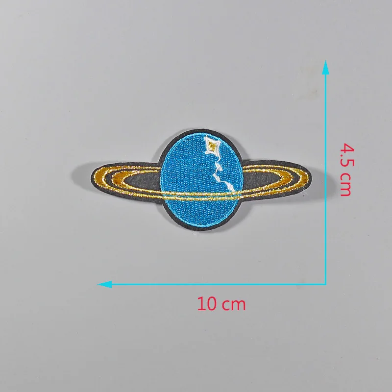 Fly Cow UFO star DIY железная нашивка для одежды вышивка аппликация Швейные