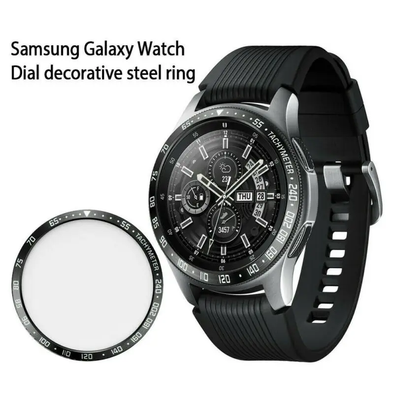 Для Samsung Galaxy Watch Gear S3 46/42 мм Безель кольцо клейкая крышка защита