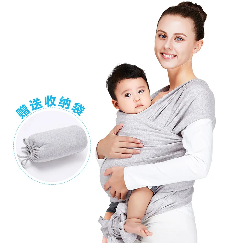 Слинг-переноска для новорожденных мягкая дышащая накидка хипсит удобный чехол