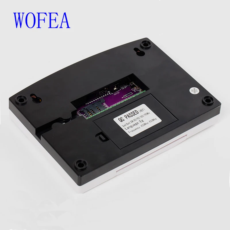 WOFEA домашняя охранная GSM сигнализация голосовые подсказки беспроводной