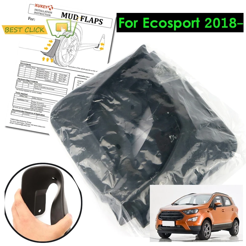 OE формованные Автомобильные Брызговики для Ford Ecosport Facelift 2017 2018 2019 от