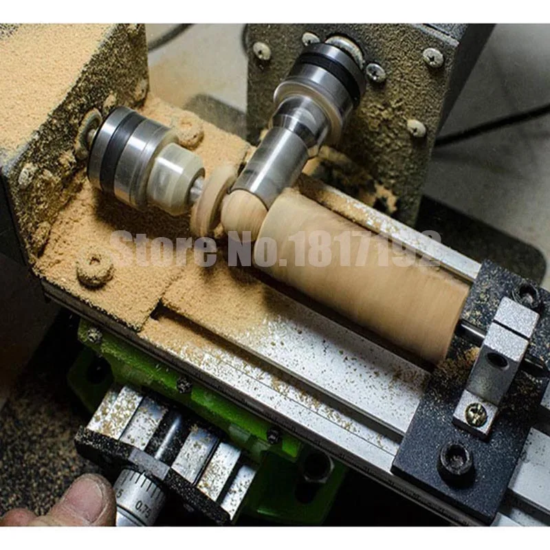 Многофункциональный DIY Токарный станок по дереву мини Токарные станки Резка