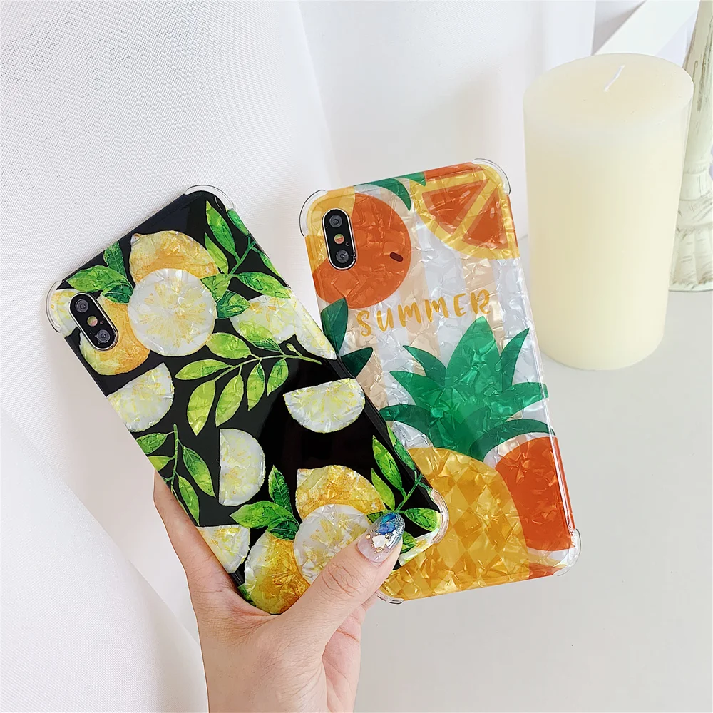 Силиконовый чехол с милыми фруктами для Huawei P20 Pro Nova 3 3e 2s 4 Honor 10 V10 телефона Mate 20