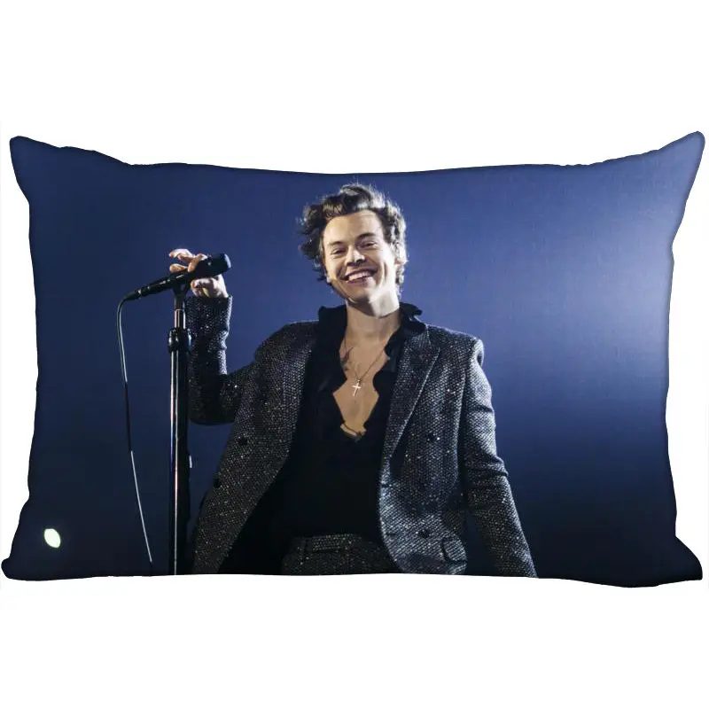 Pillow Case Пользовательские Гарри стили Новое поступление прямоугольные аниме Наволочки на молнии Пользовательские наволочки Свадебный Декоративный Рождественский подарок - Цвет: Pillow Case