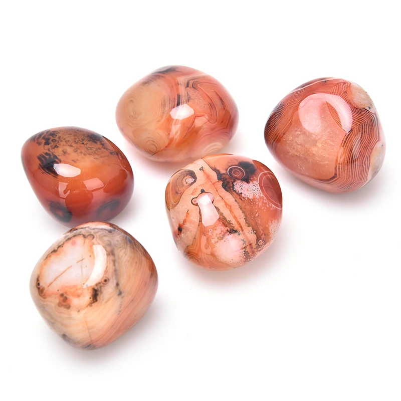 5 шт./лот полированные агатные ладони неправильной формы лечебные камни галька