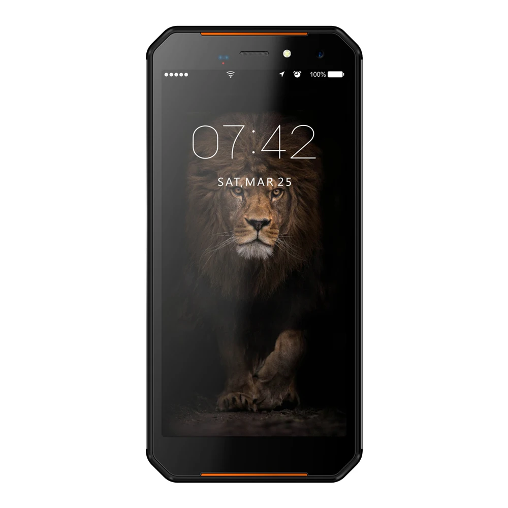 Black LEAGOO XRover C IP68 NFC Смартфон 5,7" ips 2 Гб ram 16 Гб rom 13 МП Двойная камера 5000 мАч разблокировка отпечаток лица 4G мобильный телефон - Цвет: Black