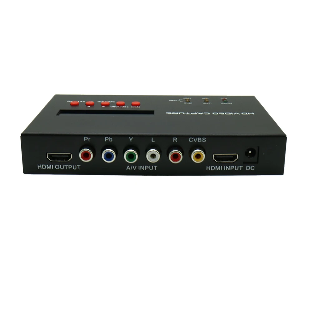HDMI 720 P/1080 P ezcap283 HD видео игры Регистраторы захвата Поддержка один клик H.264 с RCA L/ R