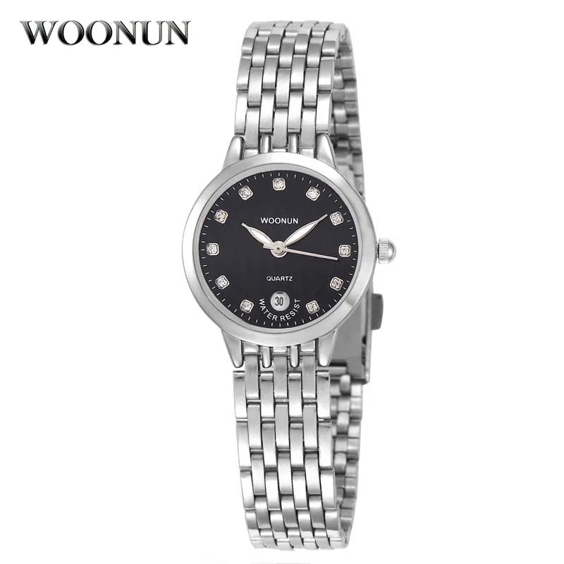 Женские кварцевые часы со стразами и кристаллами серебристого цвета|watch brand|watch