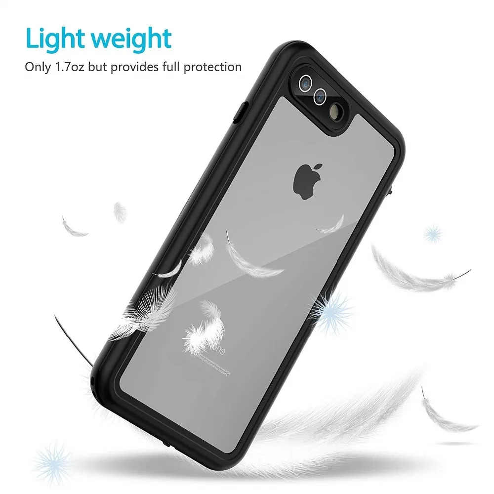 Водонепроницаемый чехол для iPhone 7 8 водонепроницаемый ударопрочный