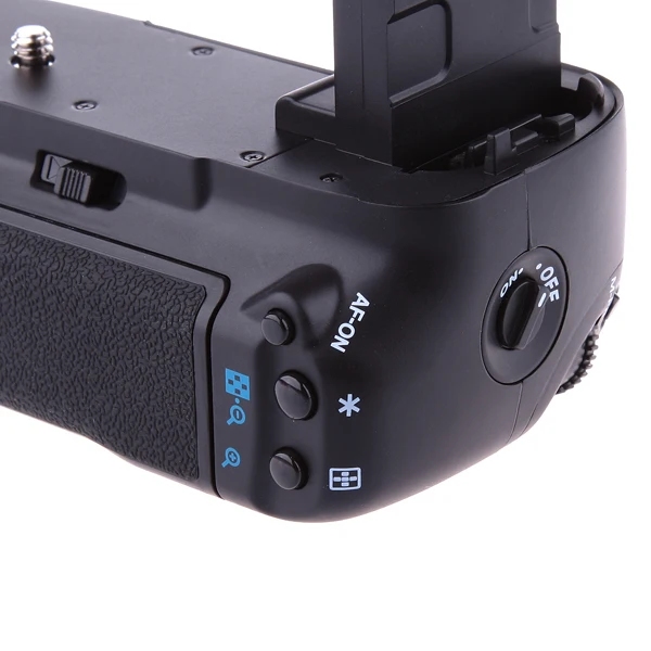 Черный высокая силы проектирование пластик аккумулятор захват для Canon EOS 7D DSLR