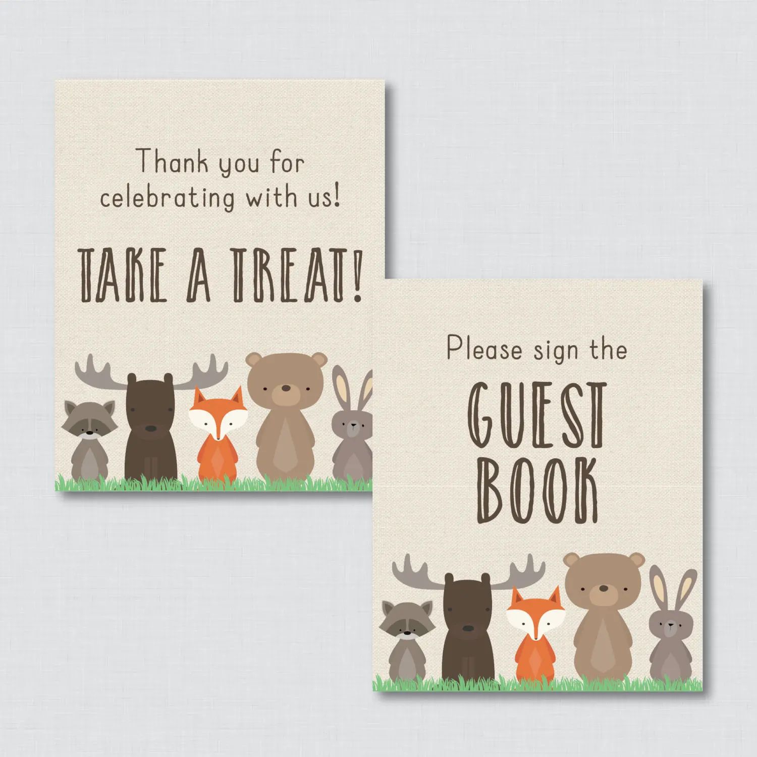 Настольная вывеска для лесной тематики-6 знаков! Добро пожаловать знак сувенира и