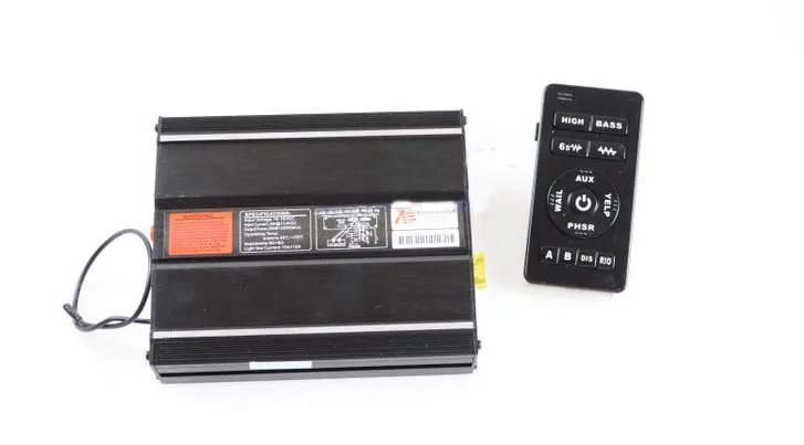 Стайлинга автомобилей 400 Вт электронных рог автомобиль сирена беспроводного