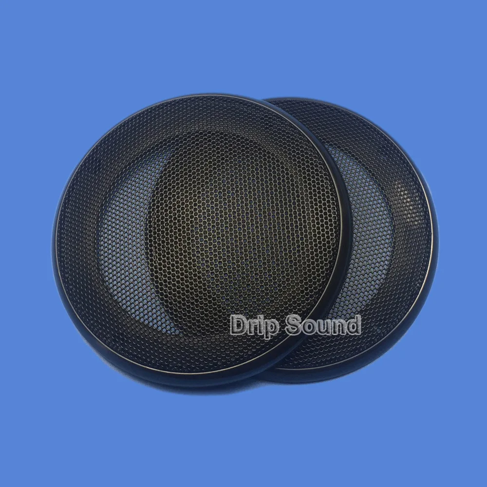 Сетчатая Крышка для автомобильного аудиодинамика 4 дюйма декоративная круглая