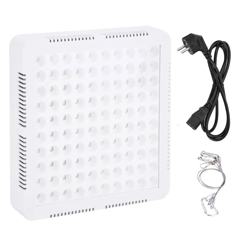 85 264V 100LED 300W Grow Light полный спектр лампы для гидропоники комнатные растения цветы ЕС