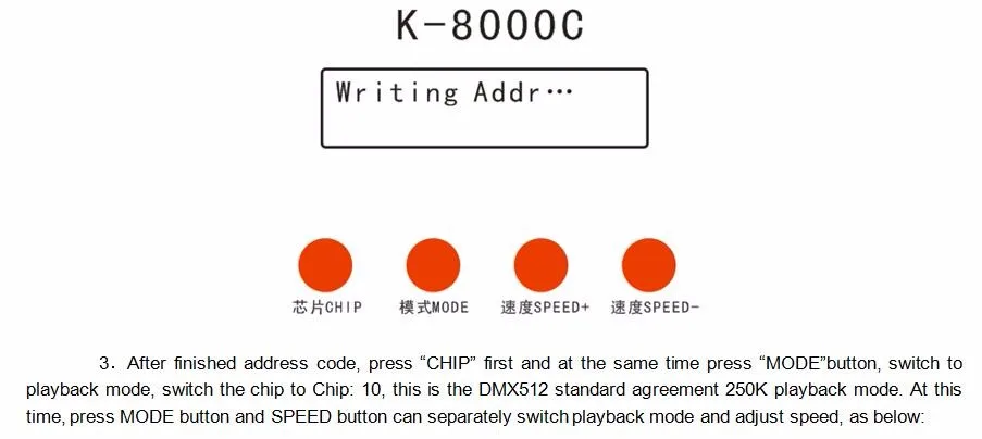 Программируемый dmx/SPI SD Карта светодиодный пиксельный контроллер; K-8000C; off-line; DC5-24V для RGB полноцветная светодиодная точечная лампа