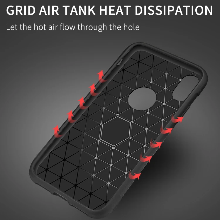 Case for iPhone XS Max XR 2018 X 7 8 6 6s Plus case Bumper TPU Non-Slip Fitted Cover Soft Mobile Phone Bag |