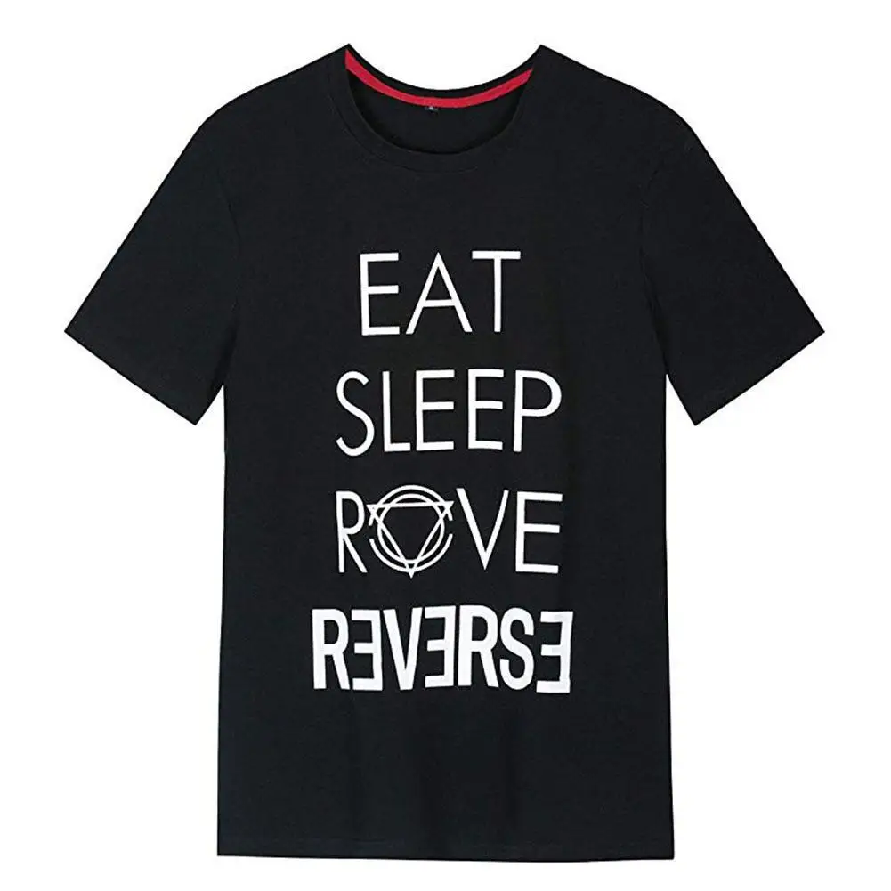 Мужская футболка с коротким рукавом Sleep Rove рисунком из 100% хлопка | одежда
