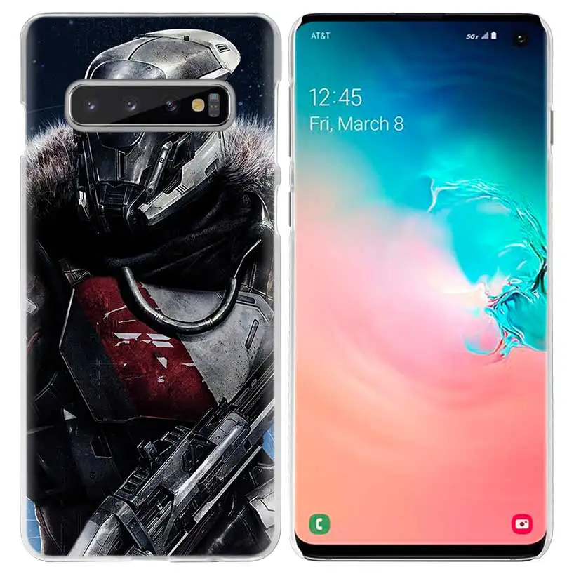 08 Destiny 2 Игра футляр для samsung Galaxy S10 5G S10e S9 S8 M30 M20 M10 J4 J6 плюс J8 Примечание 8 9 Ясно Жесткий чехол для телефона PC Coque - Цвет: 08