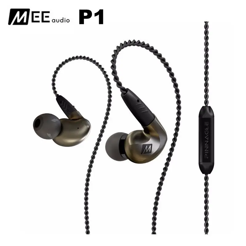 

Original MEE Audio Pinnacle P1 Audiophile Bass HIFI DJ Studio Monitor Music In-Ear Earphones w/ Detachable Cable VS Pinnacle P2