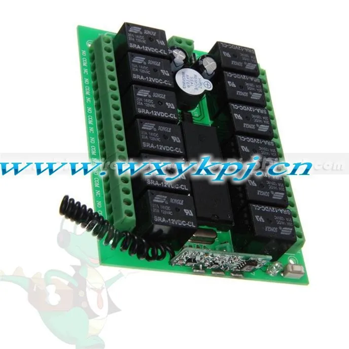 /DC12V 12 CH RF Беспроводная система дистанционного управления переключателем #