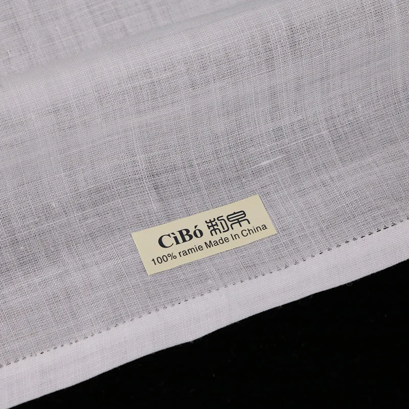 M004: 1 шт. белый мужской носовой платок 18 &quotx 18&quot ручная работа кружево рами hanky