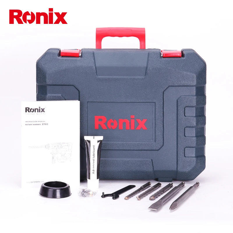 Ronix 26 мм Электроинструмент 1500 Вт проводный электрический молоток роторный дрель