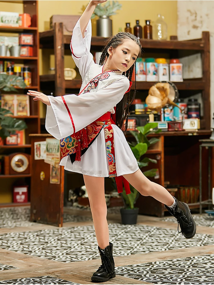 Новинка 2020 модные сценические костюмы для девочек костюм подиума модели