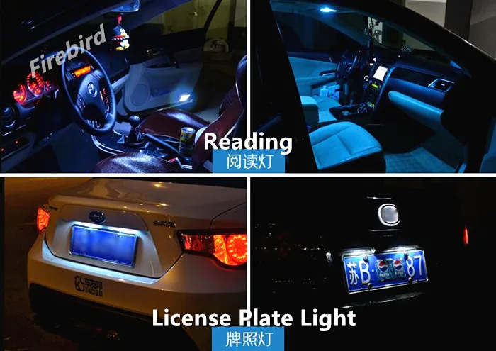4 x DC24V автомобиль грузовик автобус T10/w5w 194/168 5SMD LED белый синий красный зеленый