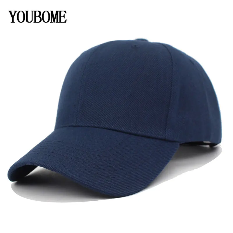 Мужская и Женская Бейсболка YOUBOME модная брендовая Snapback Кепка однотонная для