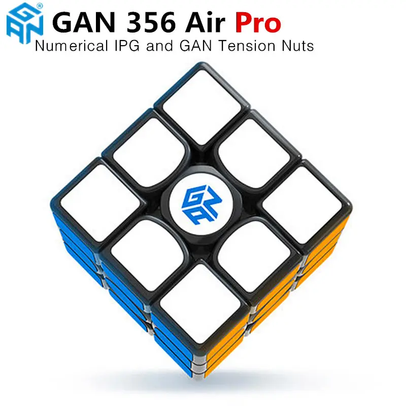 GAN 356 Air Pro 3x3x3 магический скоростной куб с числовым уровнем защиты IPG