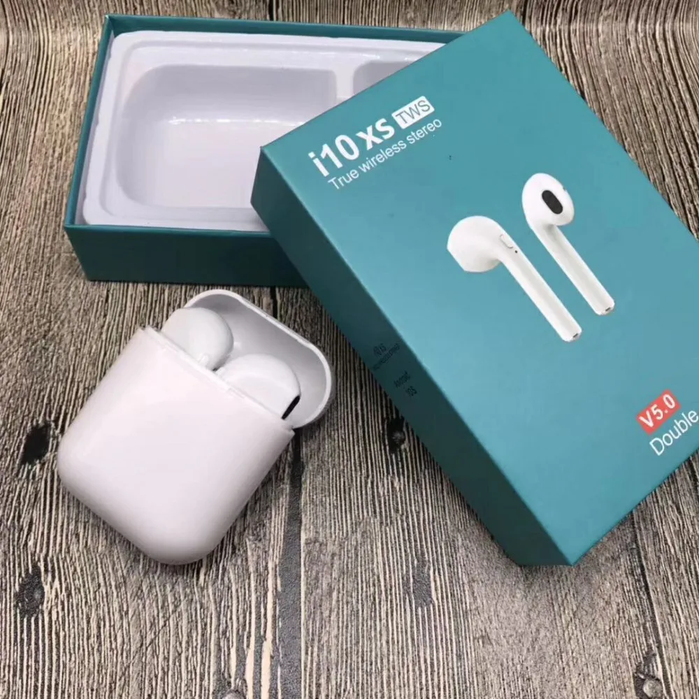 I10-xs TWS беспроводные наушники Bluetooth 5 0 портативная гарнитура вкладыши для iPhone Xiaomi