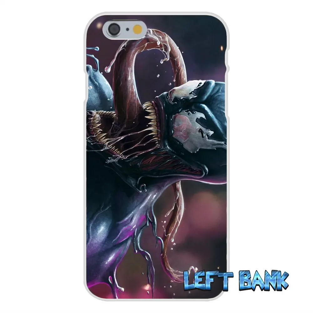 Мягкий силиконовый прозрачный чехол из ТПУ для Samsung Galaxy Note 3 4 5 S4 S5 MINI S6 S7 edge Carnage Marvel