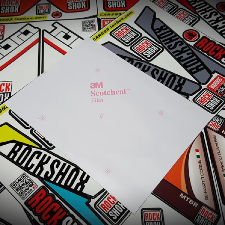 2 шт./компл. 3 м вилка ROCK SHOX SID наклейки для велосипеда передняя на вилке MTB горный