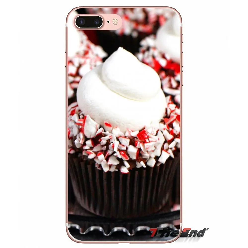 Cup Cake для iPhone X 4 4S 5 5S 5C SE 6 6S 7 8 Plus Samsung Galaxy J1 J3 J5 J7 A3 A5 2016 2017 аксессуары чехлы телефонов