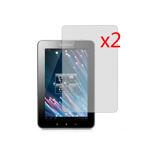 2x пленки + чистая ткань ЖК прозрачная Защитная пленка для Lenovo IdeaTab A1000 A1010 A1020 7&quot|film