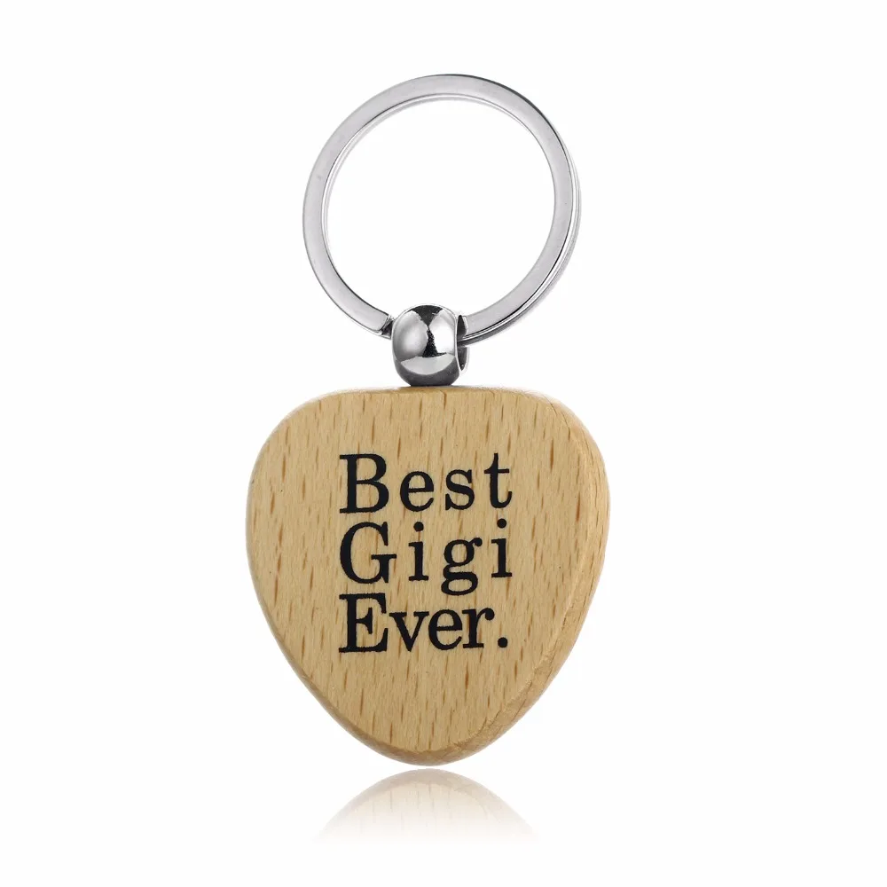 Женский деревянный брелок с подвеской в виде сердца|best keychain|key ring holderkey chain |