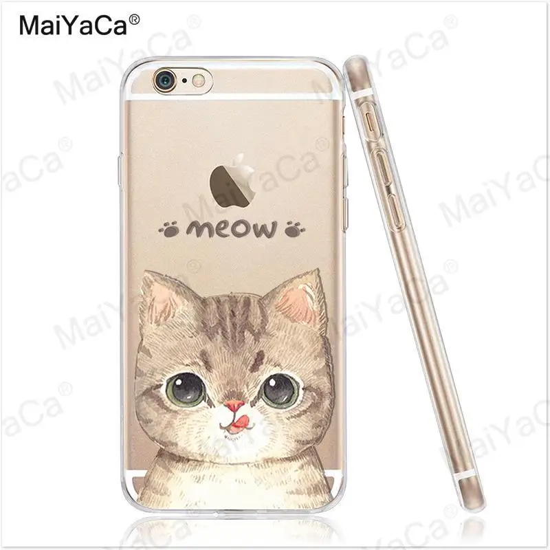 MaiYaCa чехол для телефона iPhone 4s 5s 6s 7 plus мультяшная Сова и мягкий прозрачный ТПУ