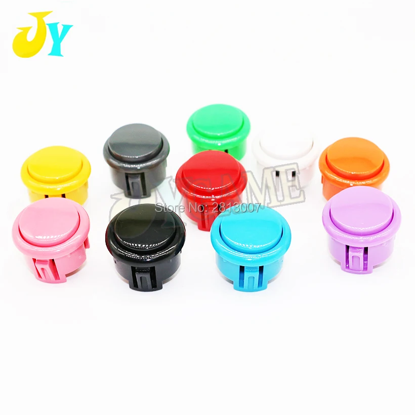 10 x Новый OEM 30 мм кнопочные сменные кнопки для аркадной копии Sanwa Кнопка Mame KOF