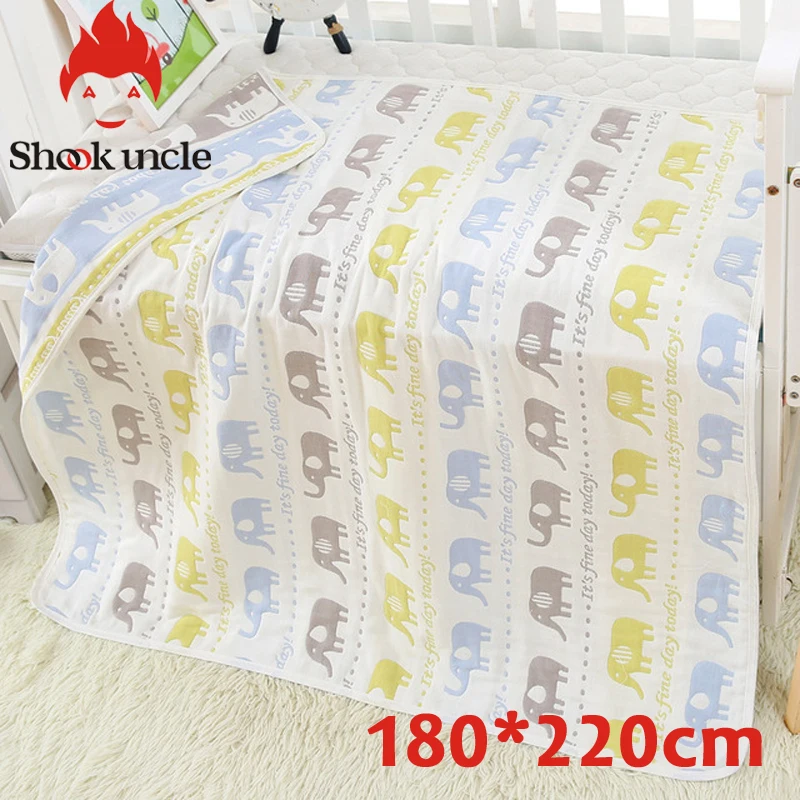 Муслиновая пеленка Одеяло s пеленание 100% хлопок Пеленальное Обёрточная бумага