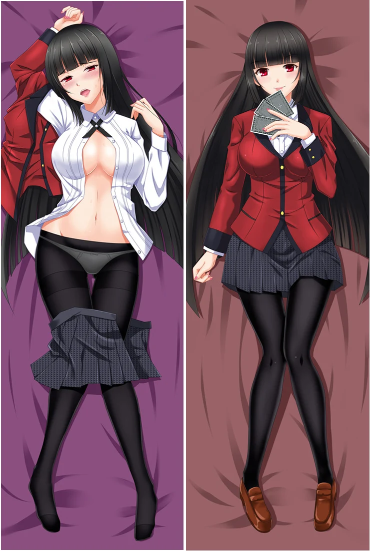 MMF Kakegurui компульсивный гамблер сексуальный jabami yumeko & saotome meari momobami kirari наволочка