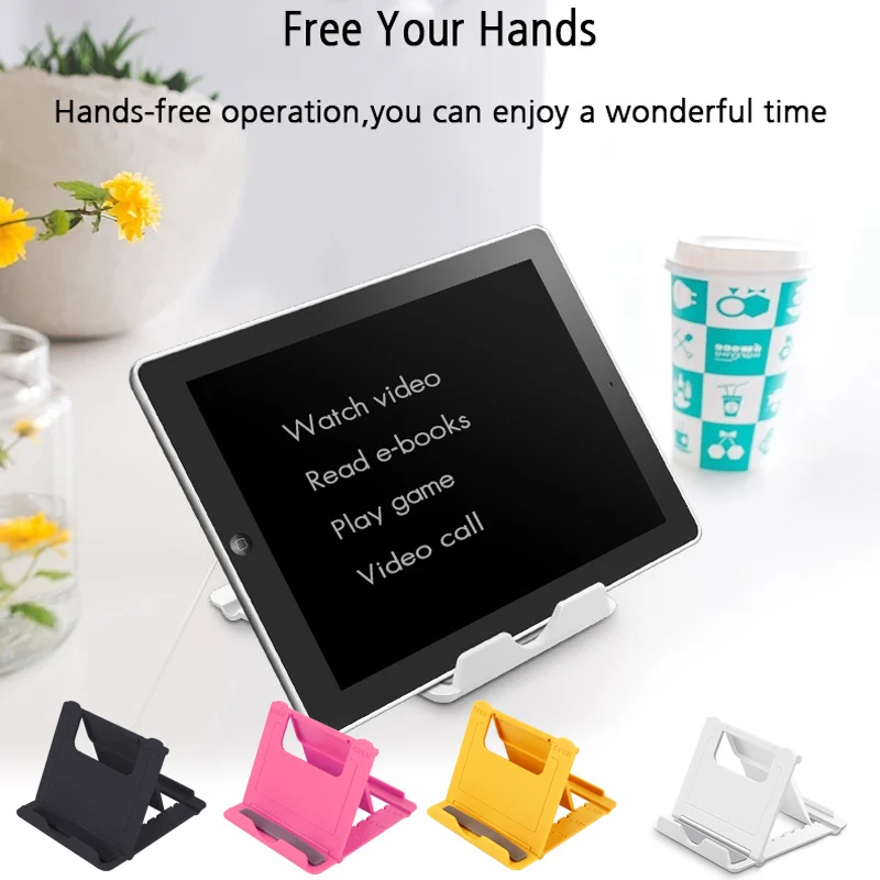 Планшетный ПК Стенд 4 цвета держатель телефона Подставка для Ipad ABS|Подставки