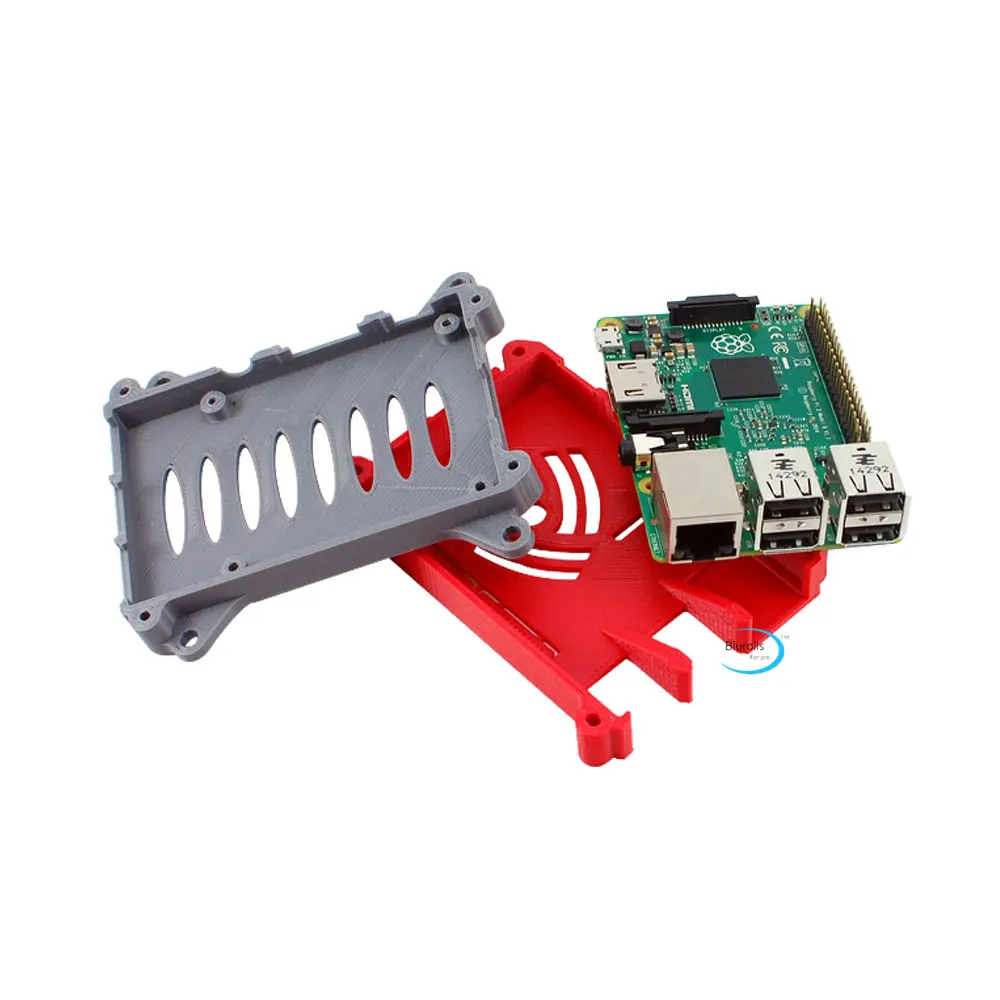 Raspberry Pi 3 2 и Модель B + чехол с креплениями VESA пла печатные детали (за исключением