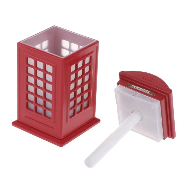 USB Humidifier Telephone Box Car Diffuse LED Lights Ultrasonic Humidifiers Humificador Aromatherapy Aroma for Home 300ML | Бытовая