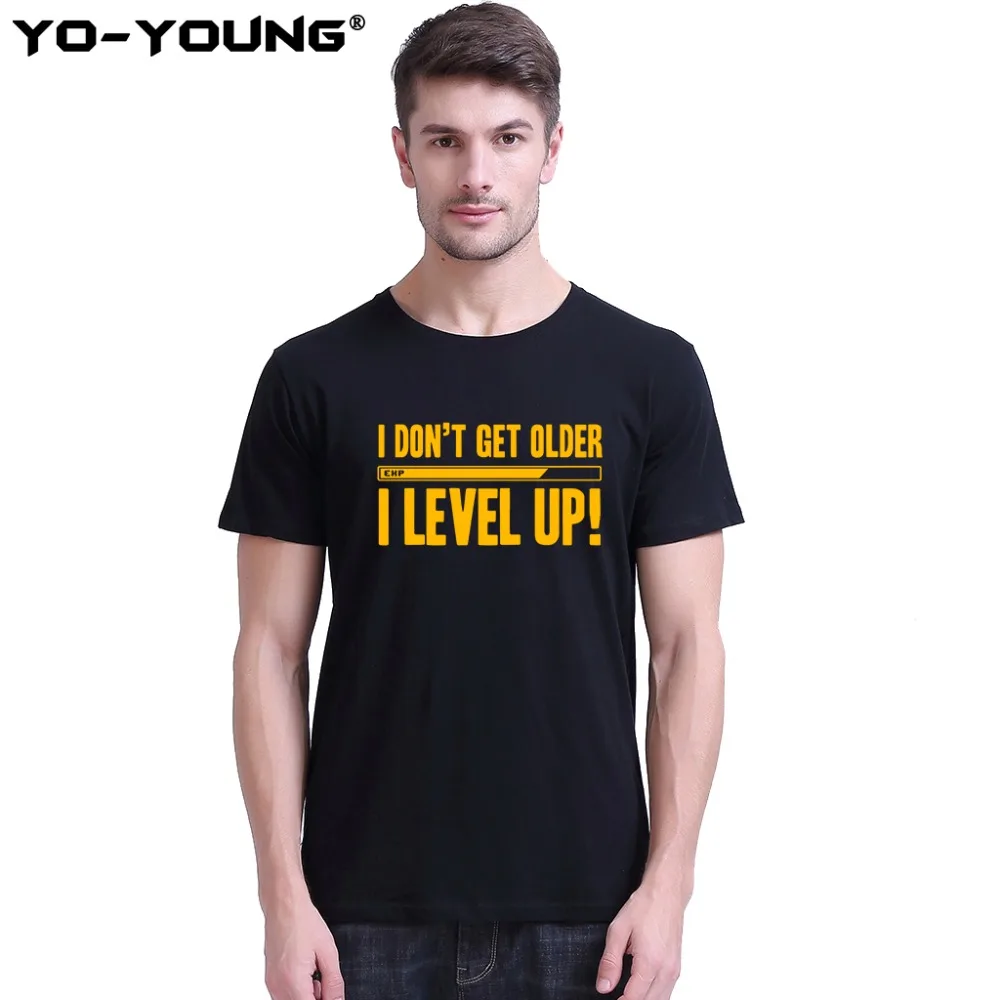 Фото Летние футболки Yo Young Men с забавными буквами я не старею дизайн - купить