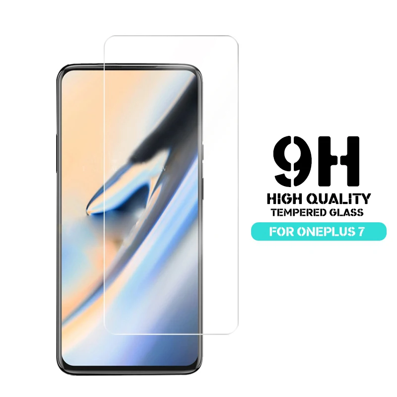 Защитное стекло для Oneplus 7 2 шт. закаленное защитная пленка 6 5|Защитные стёкла и